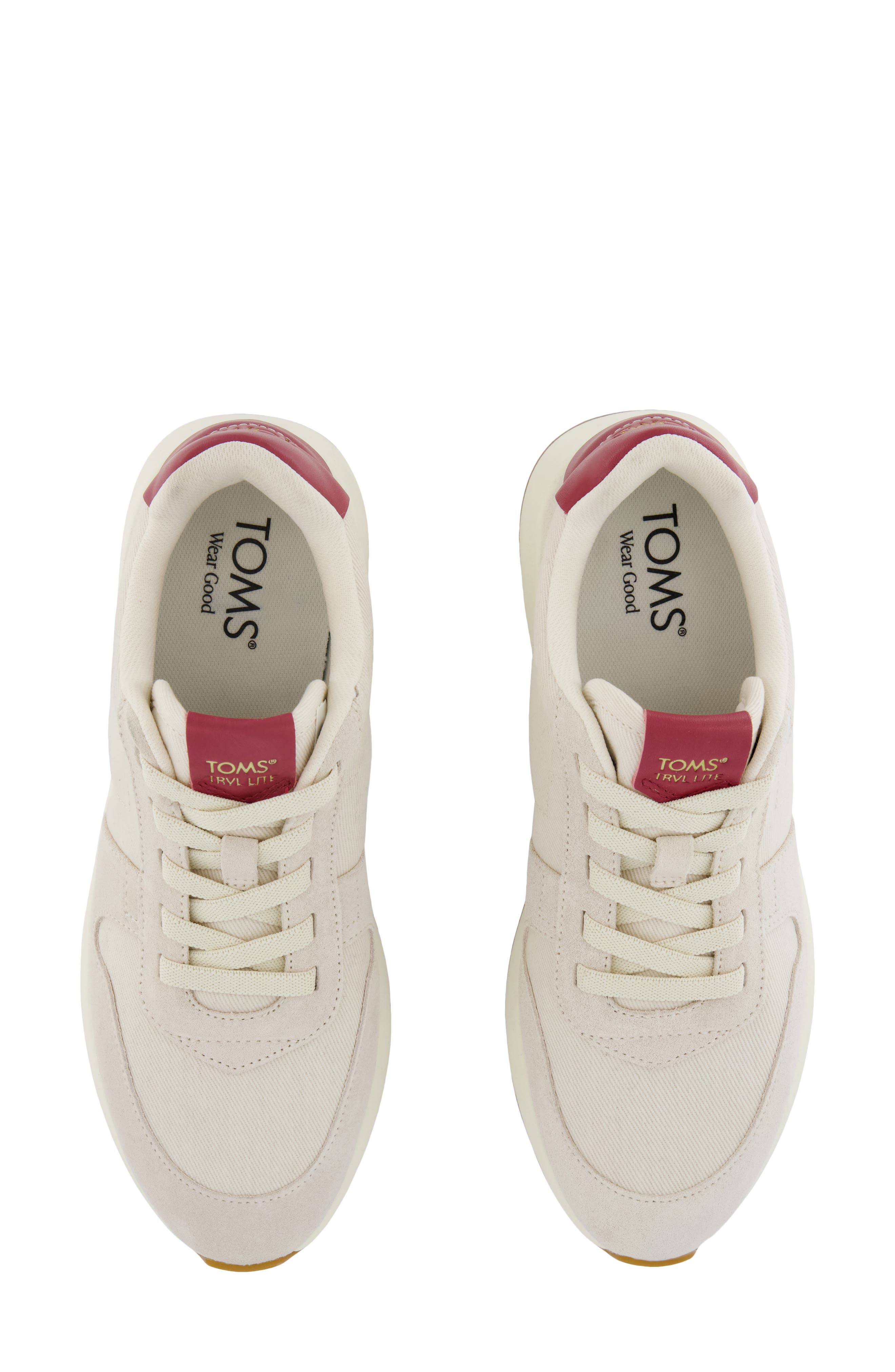 TRetro Sneaker, Alternate, color, LIGHT BEIGE