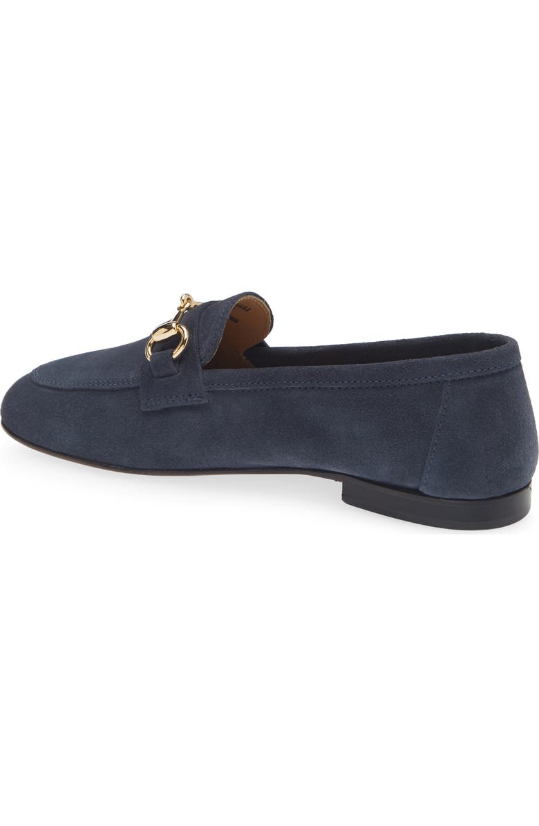 Bruno Magli Cassie Bit Loafer, Alternate, color, Navy Suede