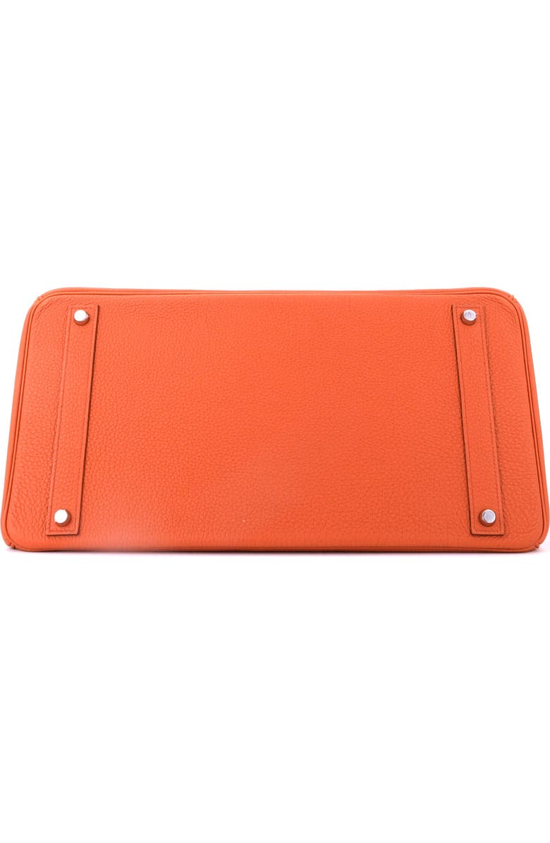 Pre-Owned Hermes Birkin Handbag Orange Togo with Palladium Hardware 40, Alternate, color, Terre Battue