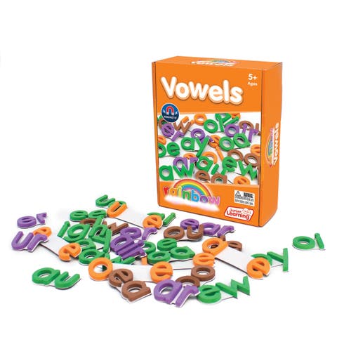 Rainbow Vowels Magnetic Activities Learning Set