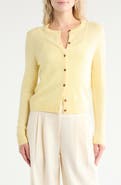 Nordstrom Crewneck Cashmere Cardigan