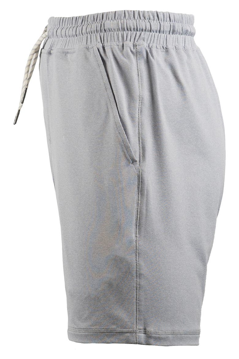 Soft Jersey Shorts, Alternate, color, HEATHER LIGHT GREY