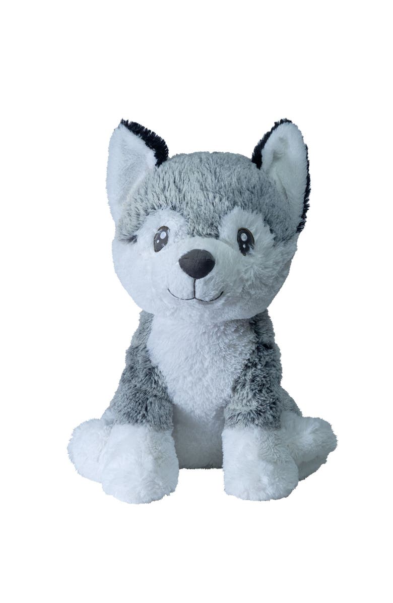 Pioupiou 20 Inch Kodi The Plush Adorable Husky Dog Stuffed Animal, Alternate, color, Multicolored