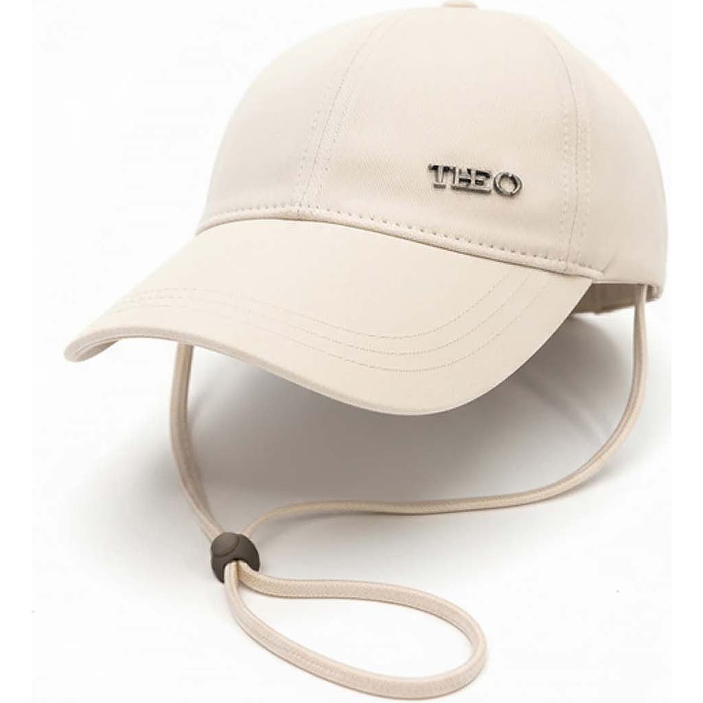 Theo The Label Aphrodite Petasos Messenger Cap In Neutral