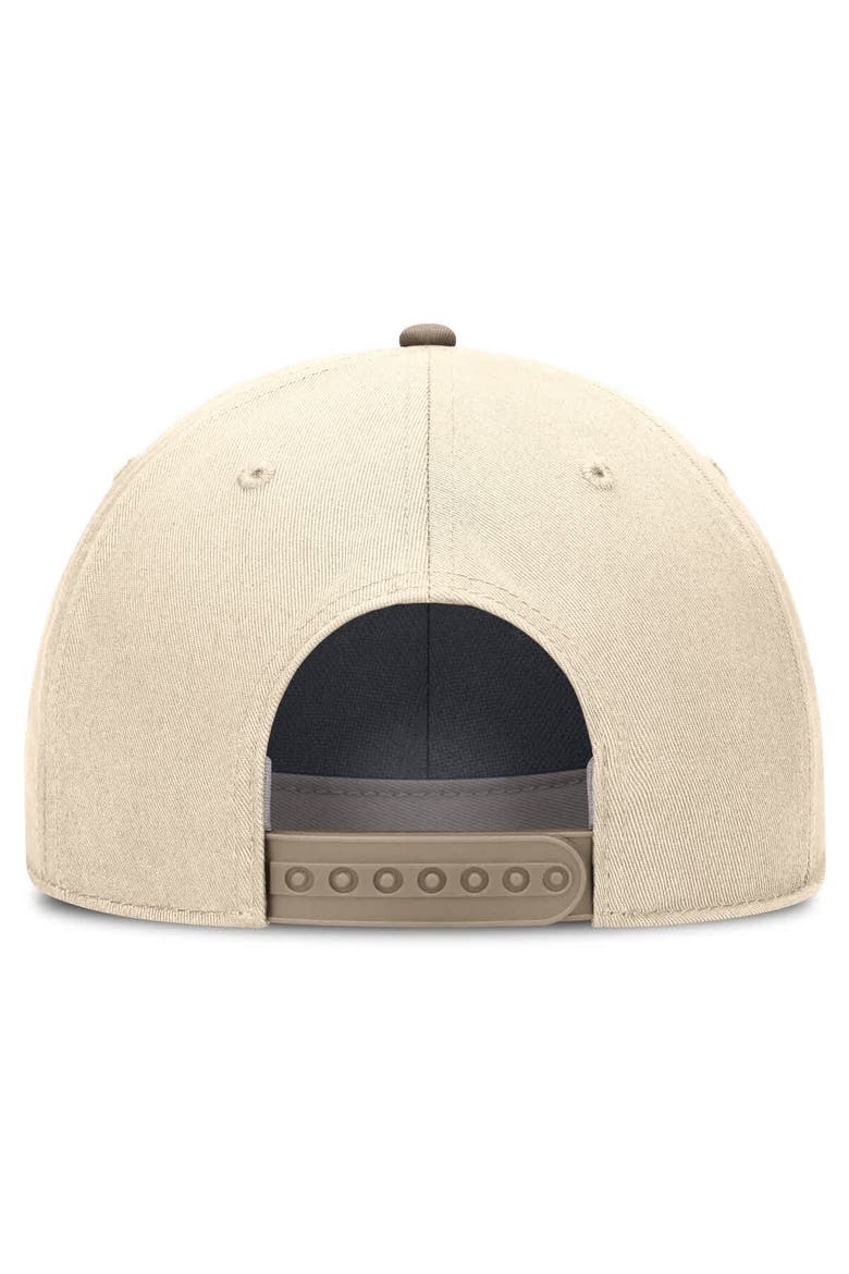 Men's Nike Natural Penn State Nittany Lions Rise Legacy Throwback Logo Adjustable Hat, Alternate, color, Natural
