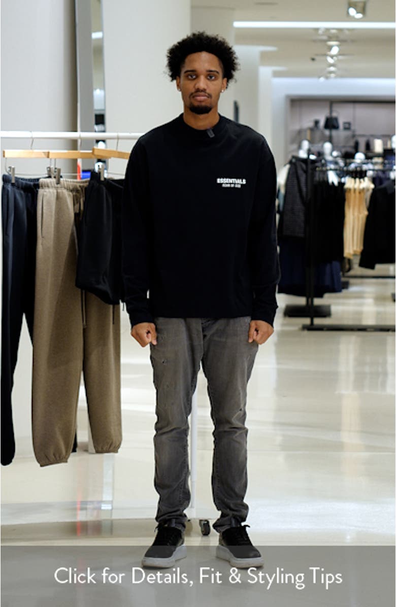 Classic Fit Long Sleeve Logo T-Shirt, sales video thumbnail