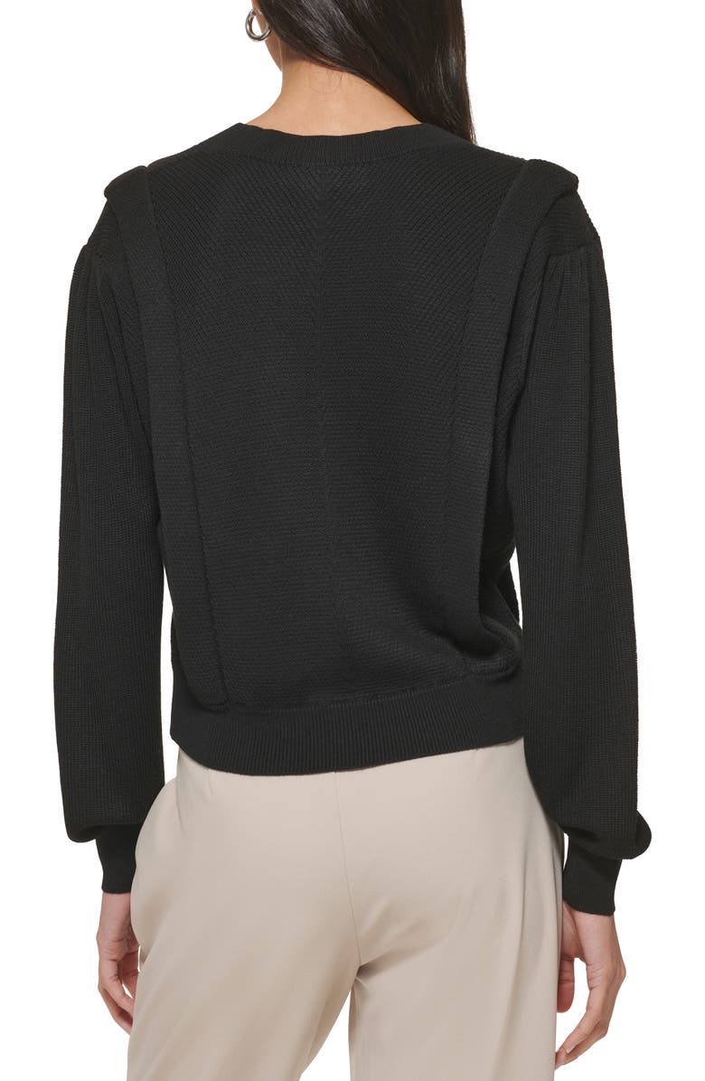 DKNY Flange Sweater, Alternate, color,