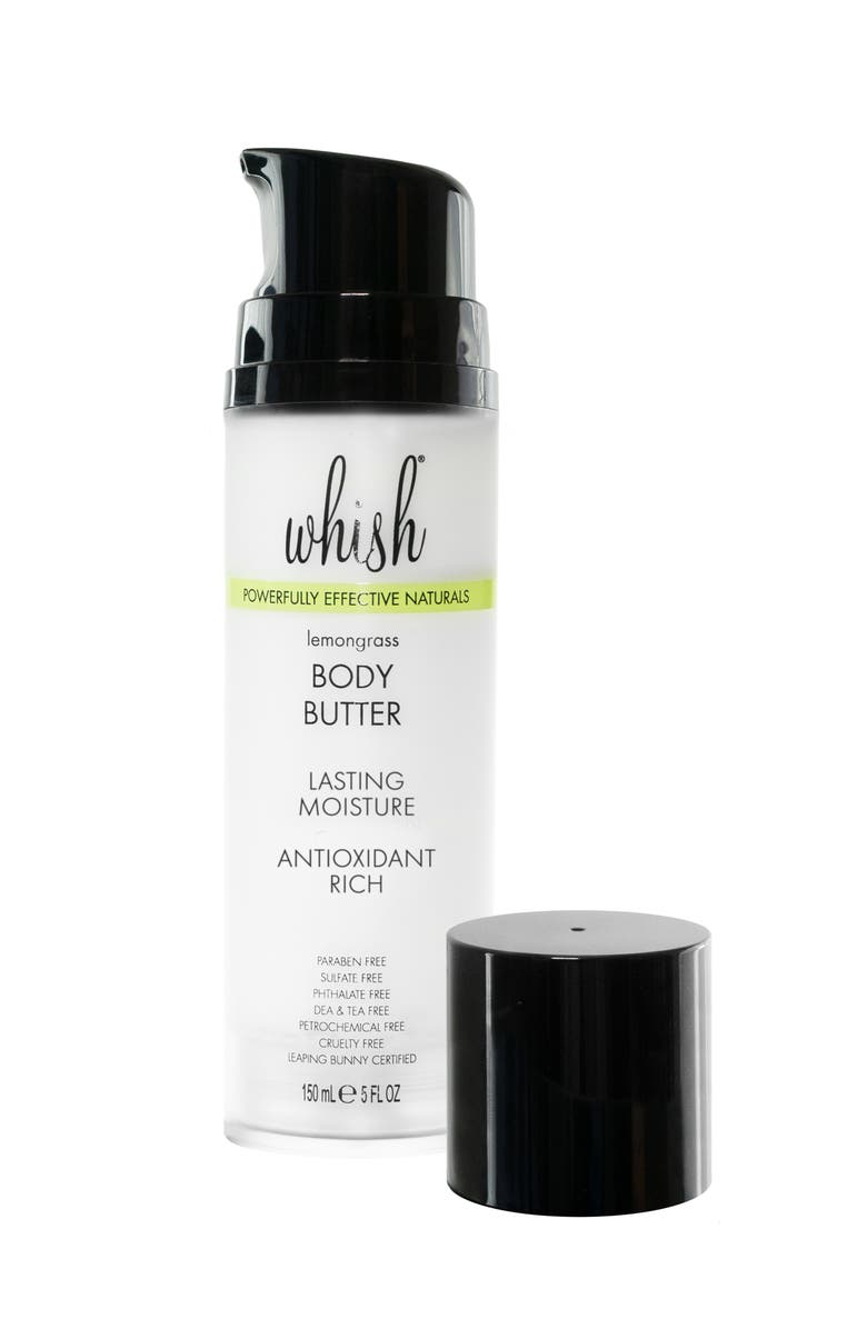 Whish Beauty Body Butter, Alternate, color, Lemongrass