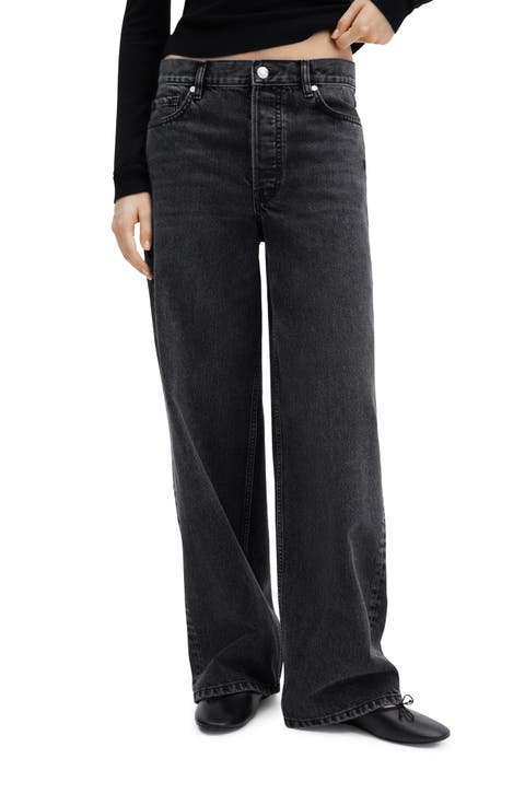 High Waist Wide Leg Jeans
