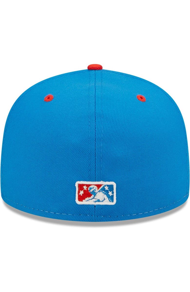 New Era Men's New Era White/Orange Familia de Tacoma Copa De La Diversion 59FIFTY Fitted Hat, Alternate, color, 