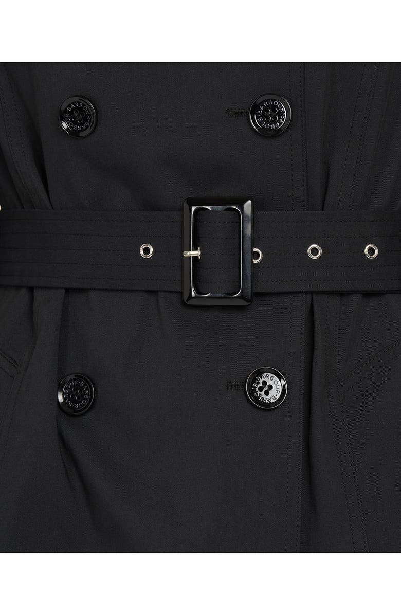 Barbour Flodden Belted Double Breasted Trench Coat, Alternate, color, 
