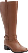 Comfortview The Donna Tall Wide Calf Leather Boot