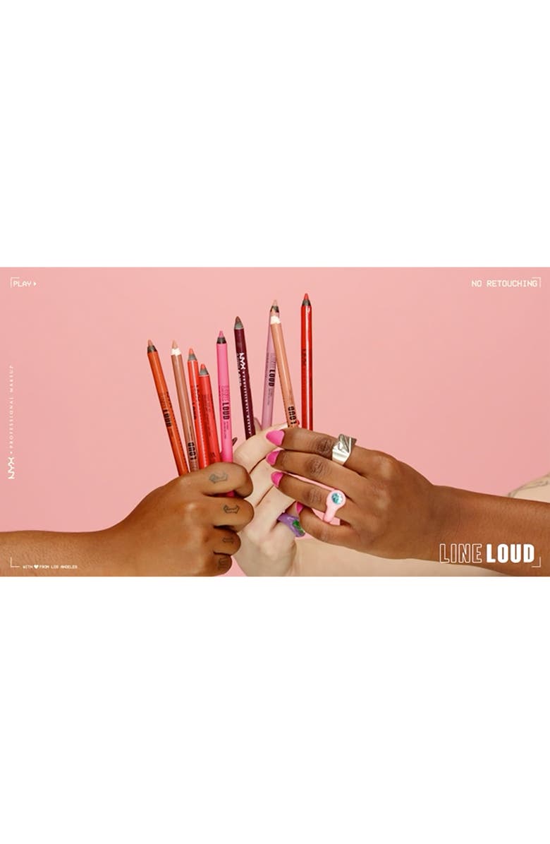 NYX PROFESSIONAL MAKEUP Line Loud Lip Pencil, Alternate, color,