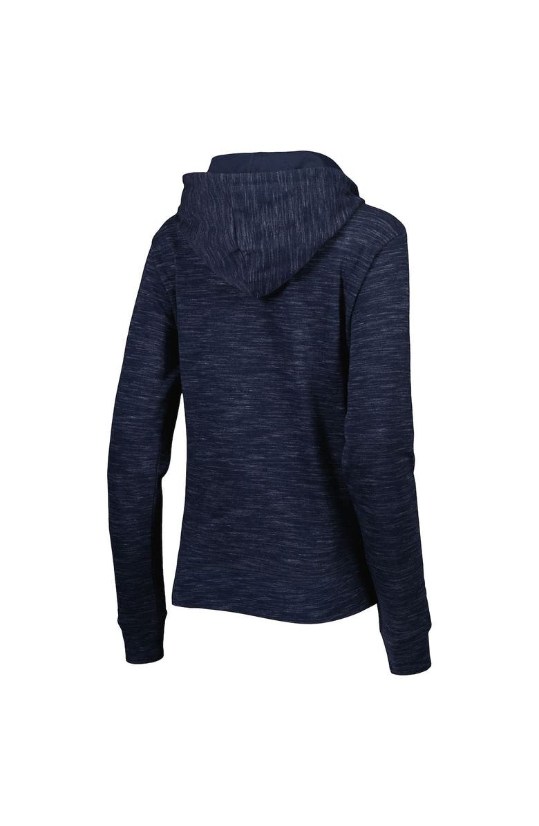 New Era Women's New Era Navy New England Patriots Reverse Full-Zip Hoodie, Alternate, color, 