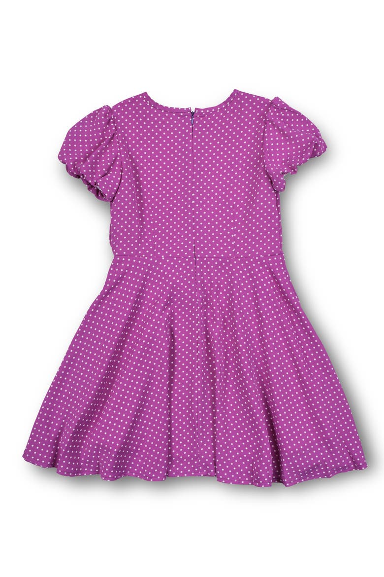 Knit Dress With Stripe Ribbon Bows, Alternate, color, Navy