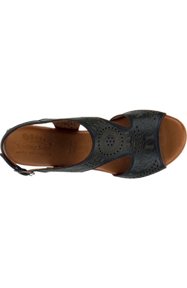 Spring Step Chains Block Heel Sandal, Alternate, color,