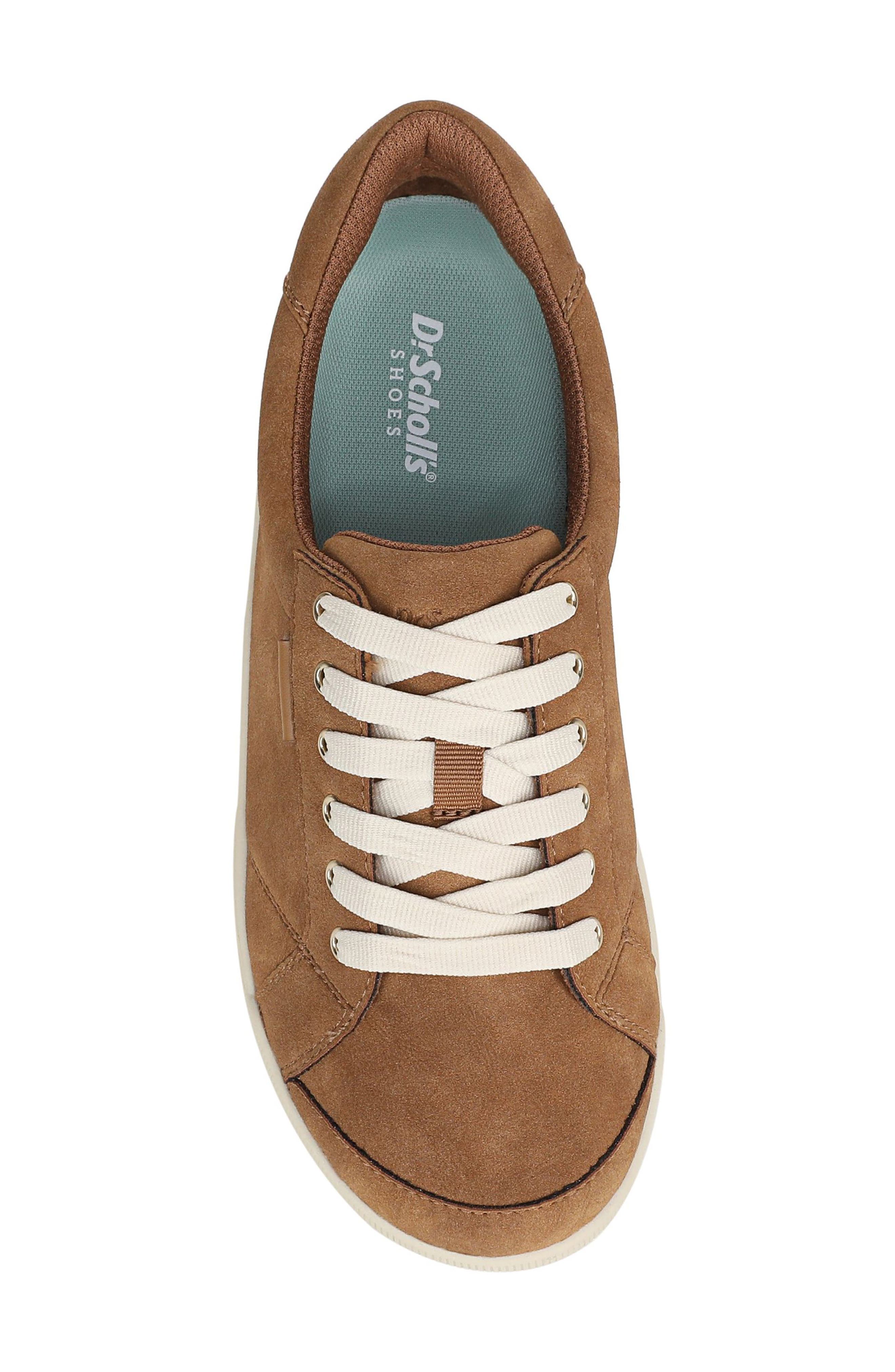Be Bright Sneaker, Alternate, color, LIGHT HONEY BROWN FAUX LEATHER