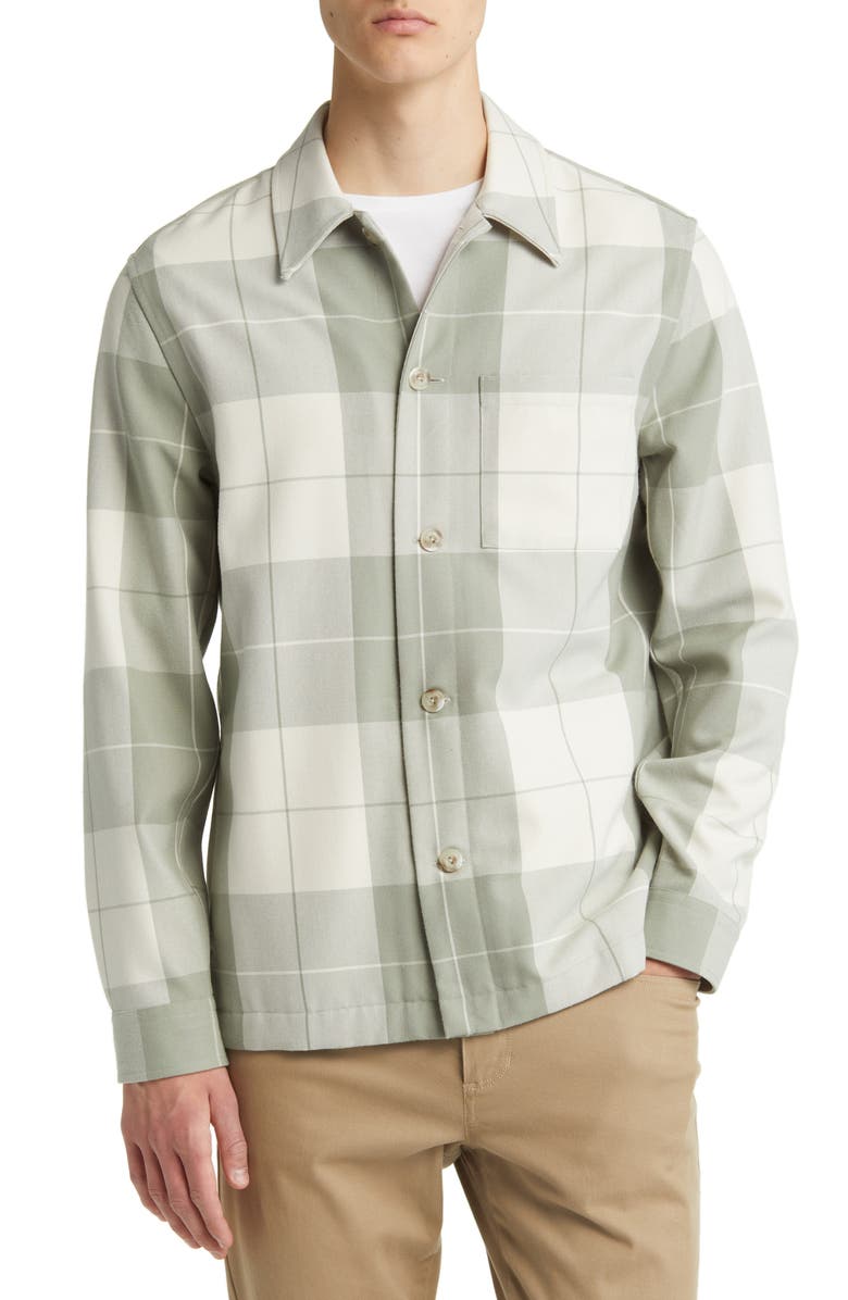 Vince Plaid Overshirt, Alternate, color, 