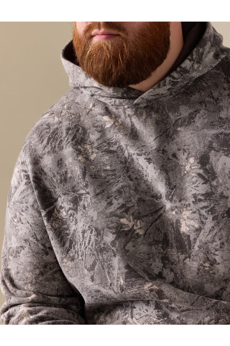 Big & Tall Oak Leaf Camo Hoodie, Alternate, color, OAK LEAF CAMO
