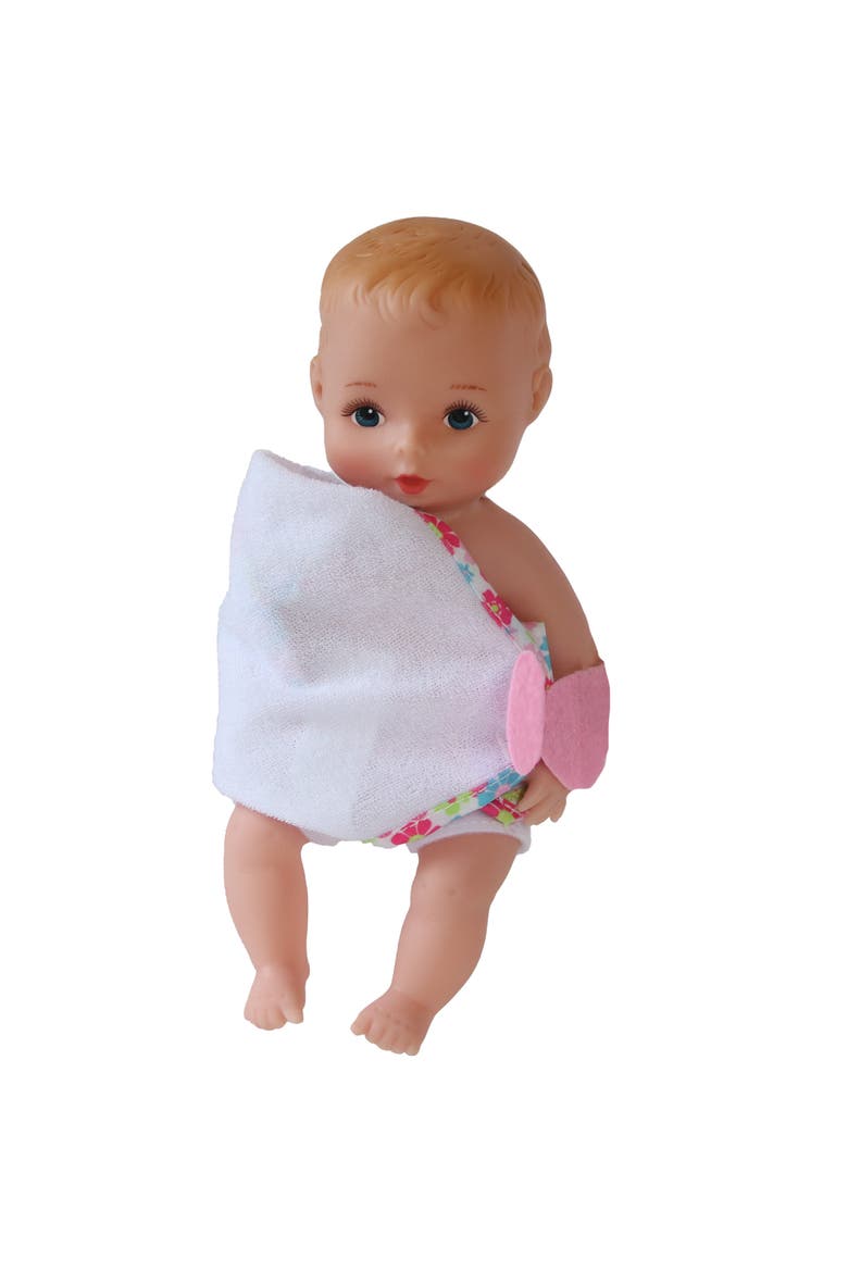 First 9" Bathtime Baby Softina, Alternate, color, Multicolored