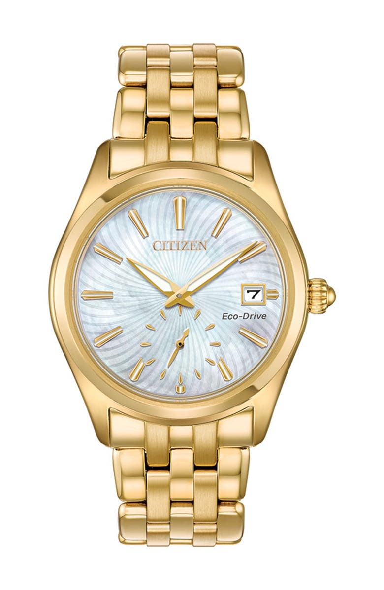 Citizen Women's Standard Stainless Steel Eco-Drive Watch, 36mm, Main, color,
