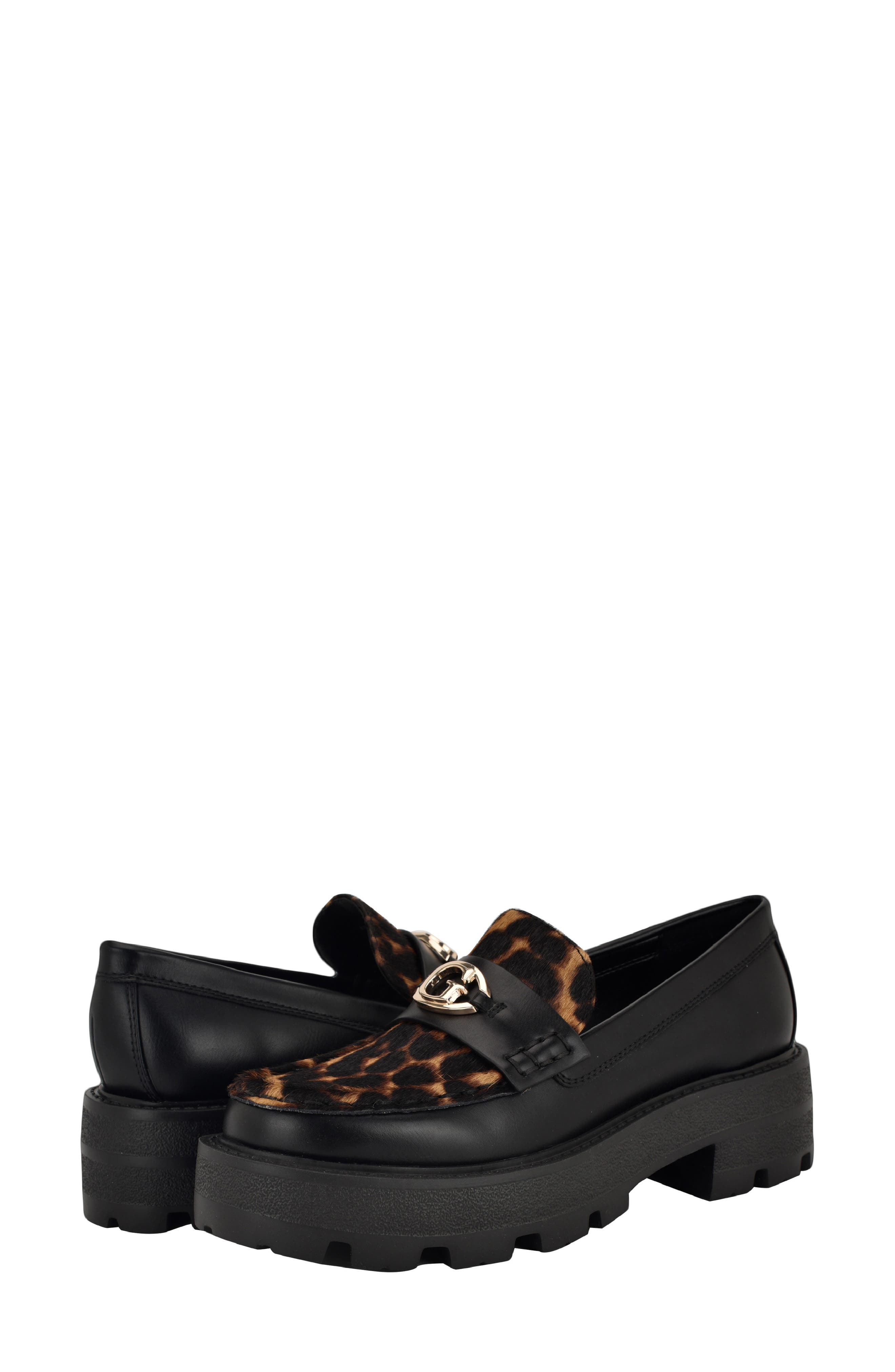 GUESS Yanika 2 Platform Loafer, Alternate, color, Black