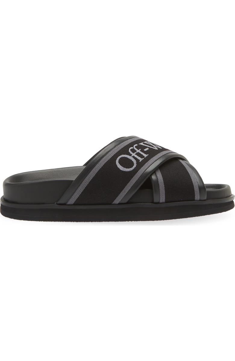 Off-White Cloud Crisscross Slide Sandal, Alternate, color,