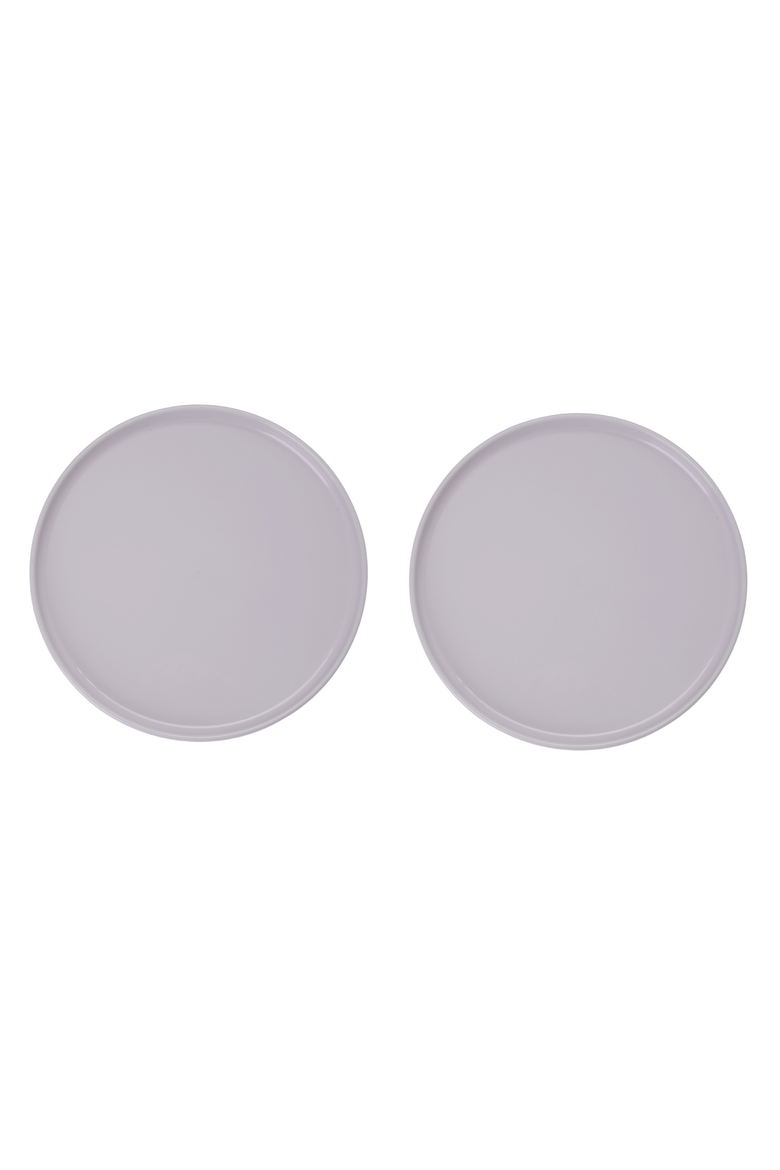 2 Plate Set, Main, color, Gray