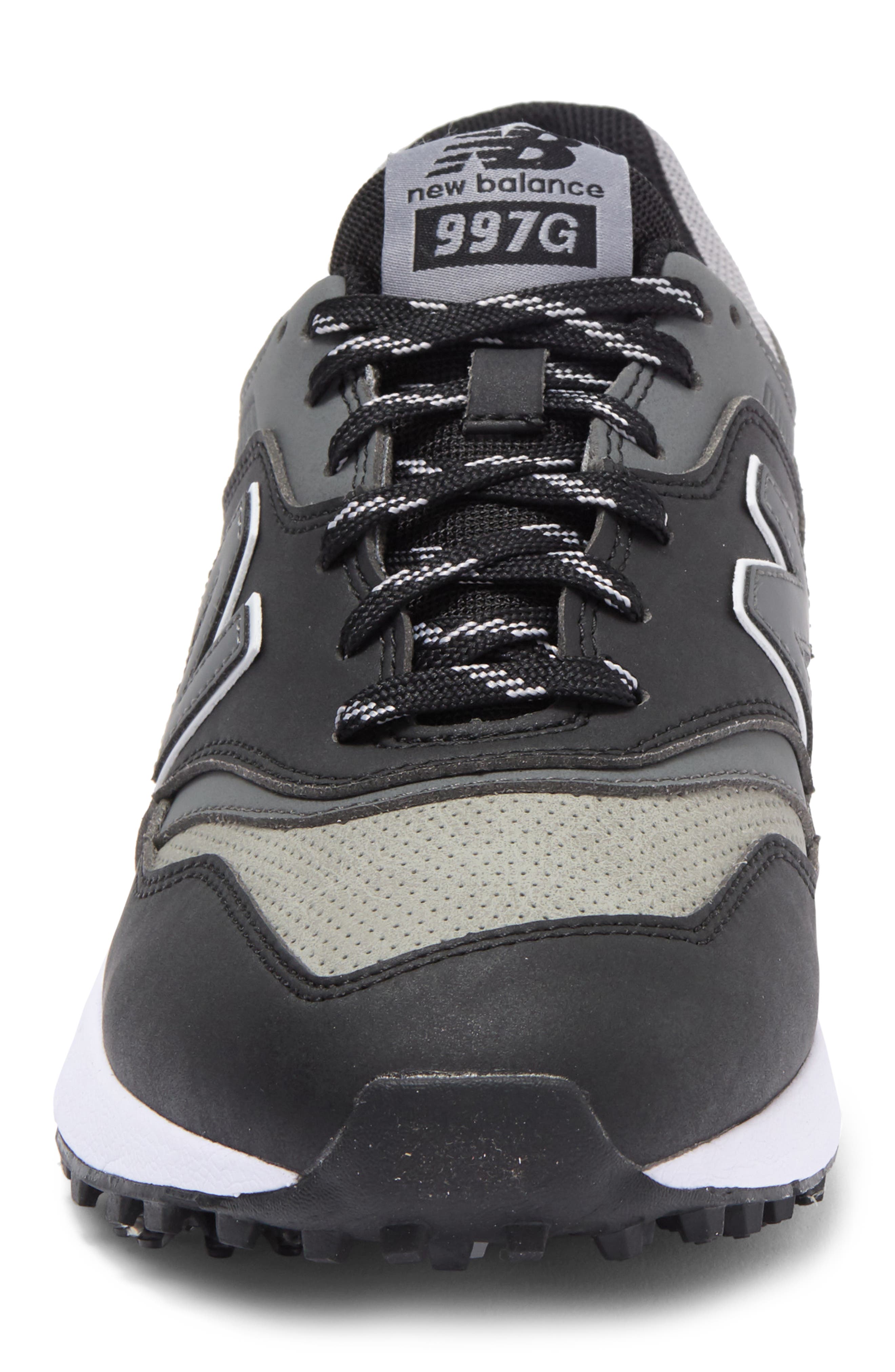 NEW BALANCE GOLF 997 Waterproof Golf Shoe, Alternate, color, Black