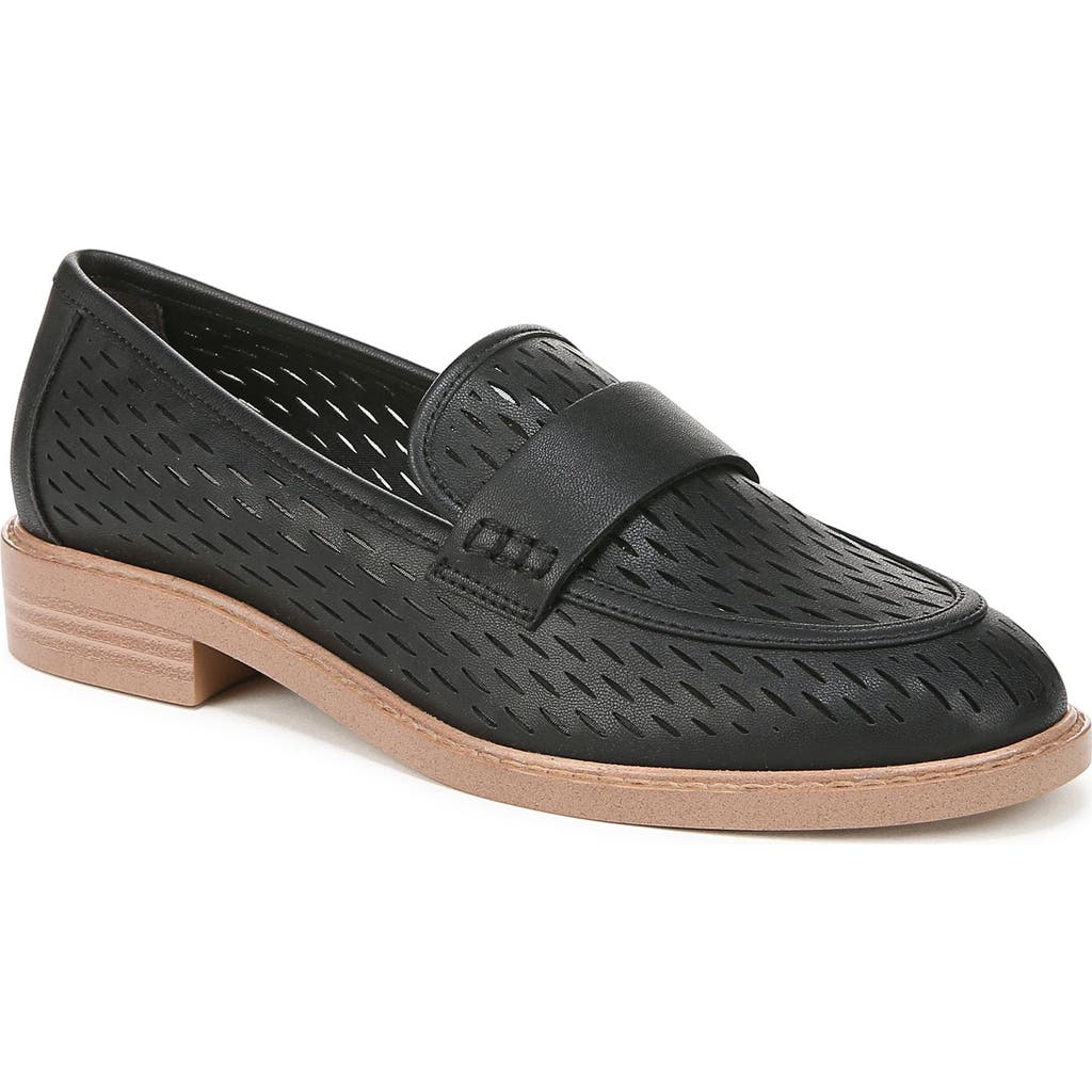 Franco Sarto Alison Lasercut Loafer In Black