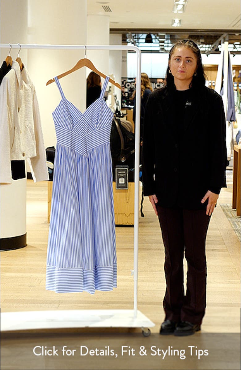 Stripe Midi Sundress, sales video thumbnail
