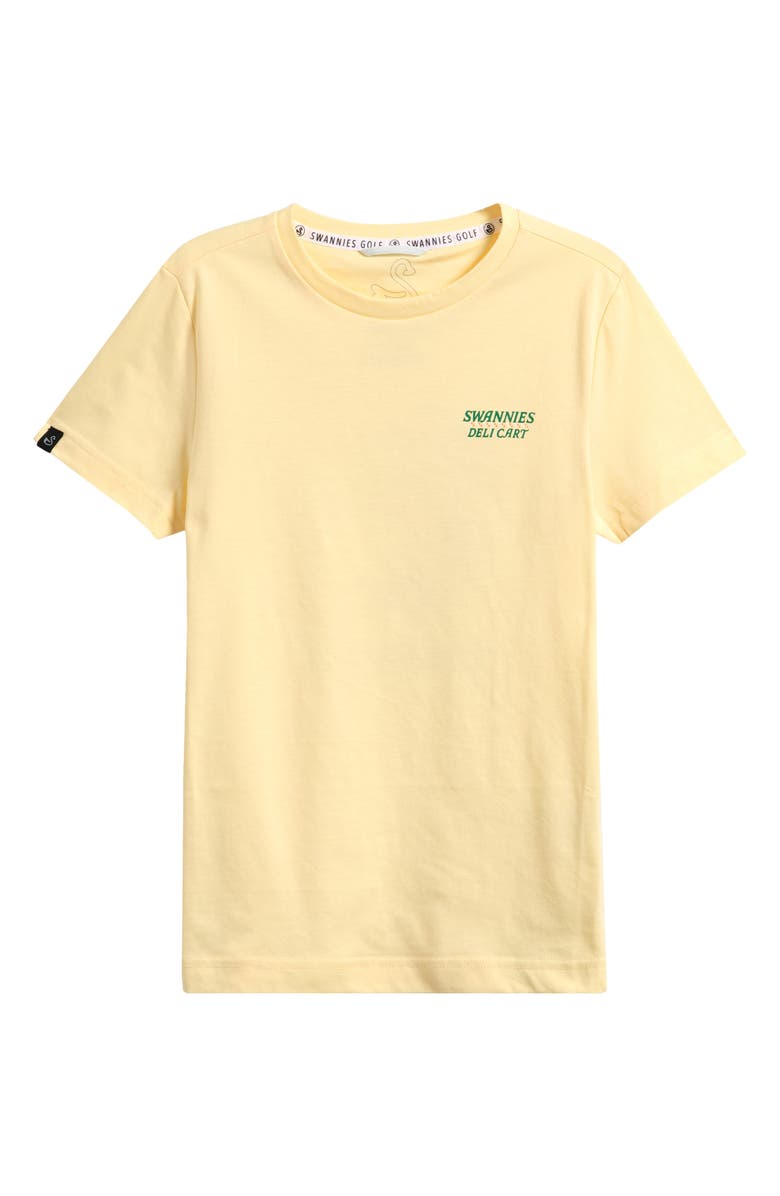 Swannies Kids' Pimento Cheese Graphic T-Shirt, Main, color, Yellow