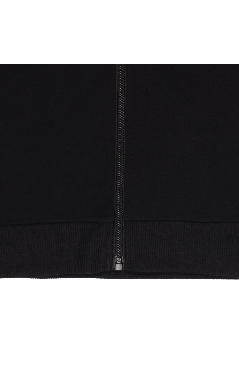 Barbie Zip-Up Hoodie, Alternate, color, Black