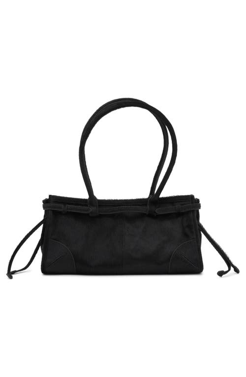 JEFFREY CAMPBELL JEFFREY CAMPBELL PESKY GENUINE CALF HAIR SHOULDER BAG