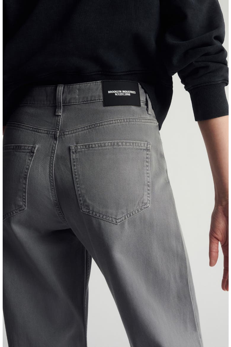 High Waist Wide Leg Jeans, Alternate, color, QUIET SHADE