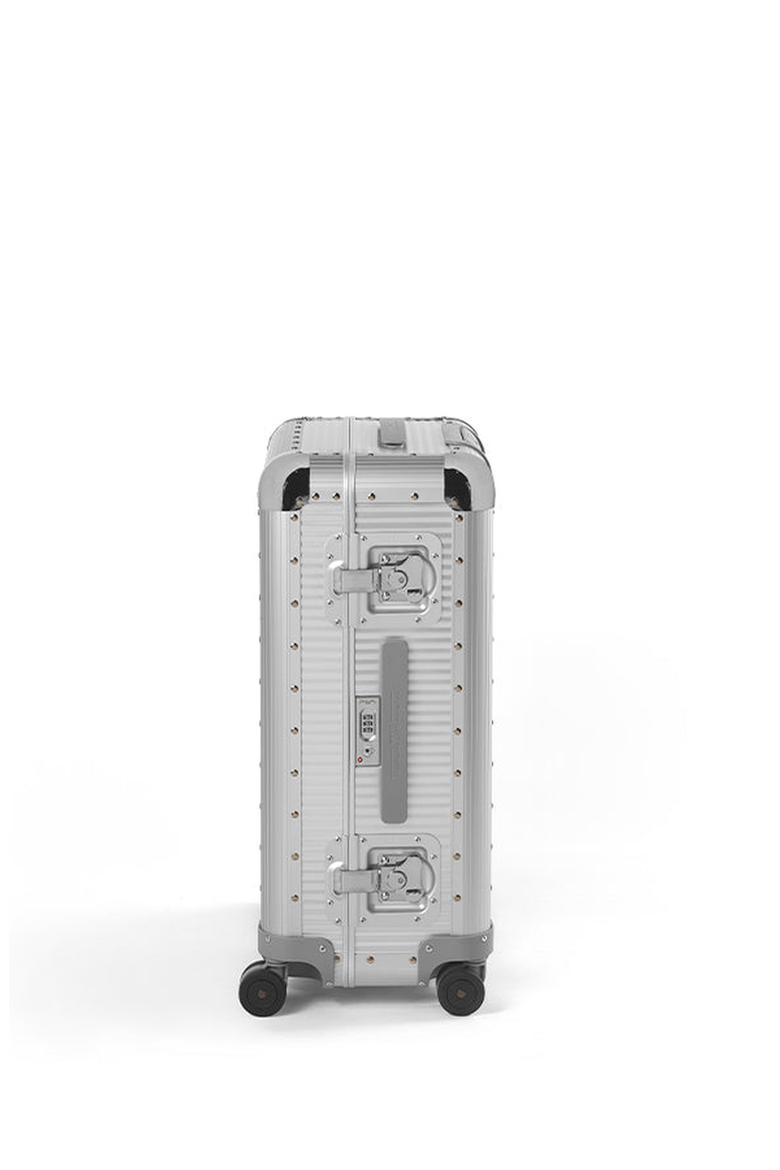 Bank S Spinner 68 Suitcase, Alternate, color, Moonlight Silver