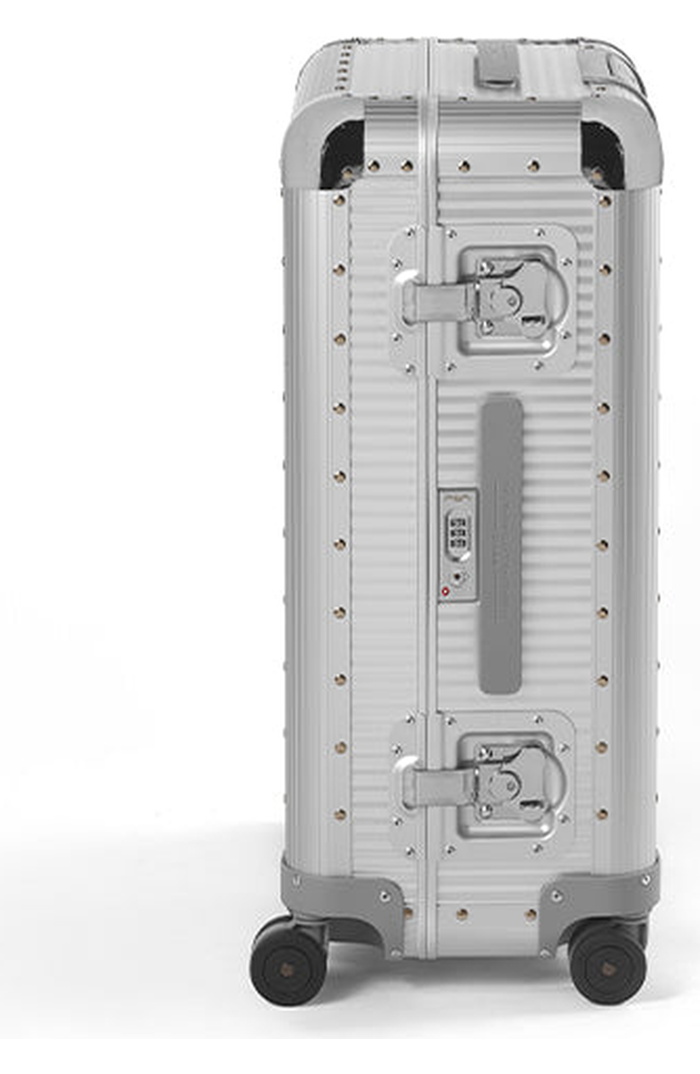 FPM - Fabbrica Pelletterie Milano - US Bank S Spinner 68 Suitcase, Alternate, color, Moonlight Silver