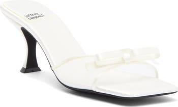Sweet On U Kitten Heel Slide Sandal