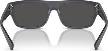 57mm Rectangular Sunglasses