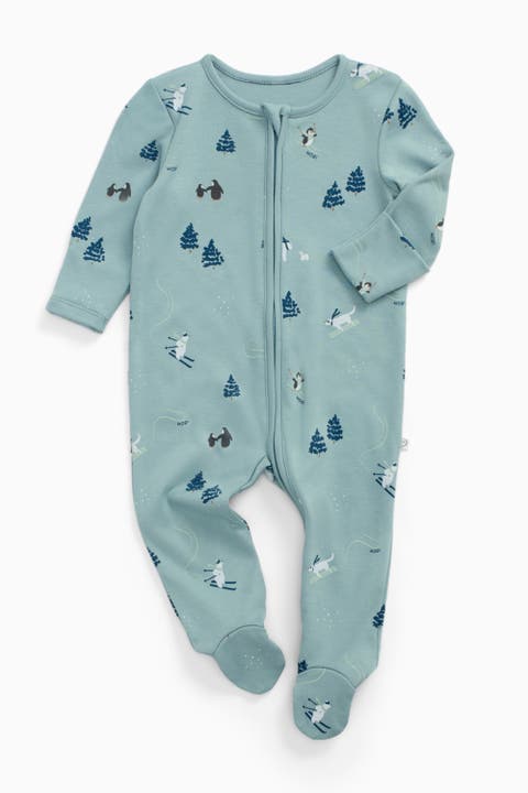 Ski Two Way Zip-Up Sleepsuit (Baby)