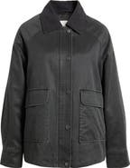 Lucky Brand Missy Cotton Blend Barn Jacket