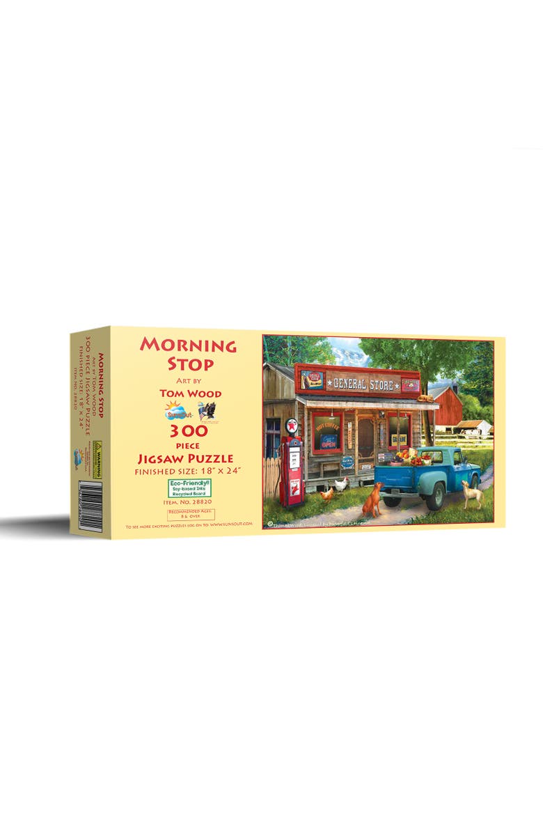 Sunsout Morning Stop 300 piece Jigsaw Puzzle for Adults, Main, color, Multicolor
