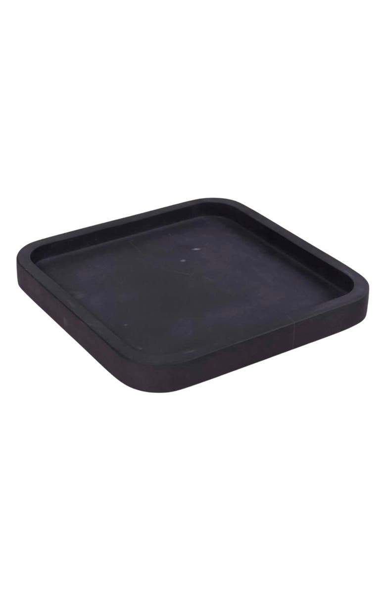 Bey-Berk Marble Tray, Main, color, Black