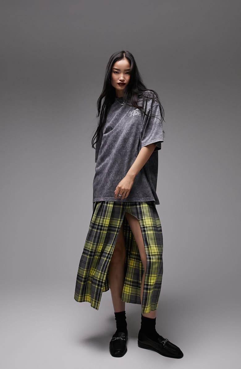 Topshop Archive Oversize Graphic T-Shirt, Main, color,