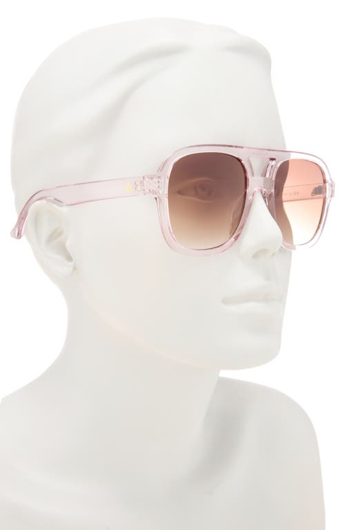 Aire Whirlpool 53mm Aviator Sunglasses In Brown