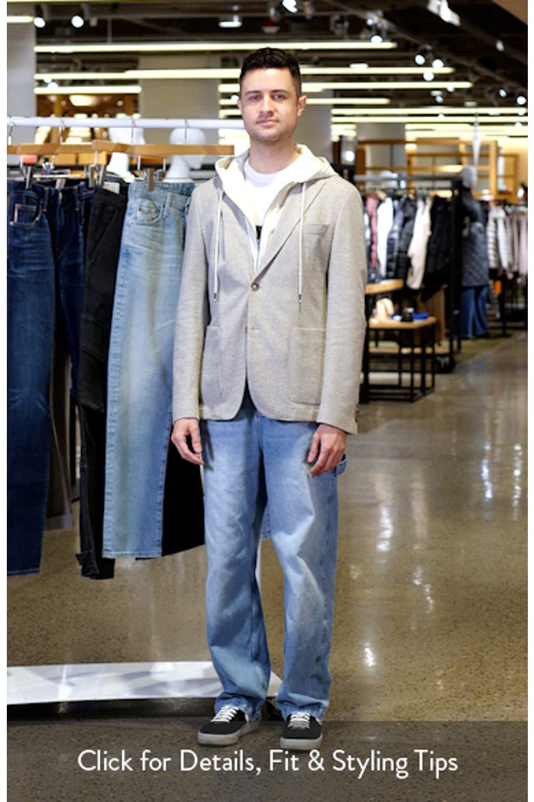 Hanry Knit Sport Coat with Removable Hooded Bib video