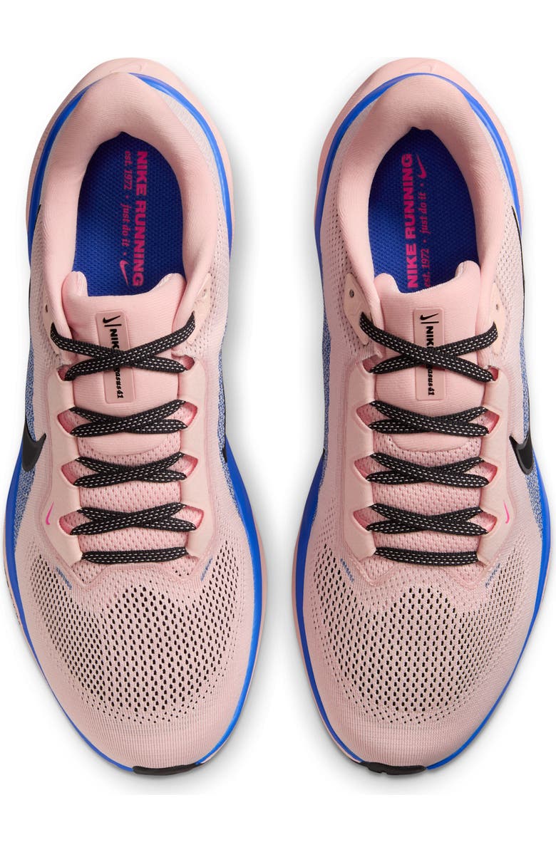 Nike Air Zoom Pegasus 41 Running Shoe, Alternate, color, Washed Coral/ Racer Blue