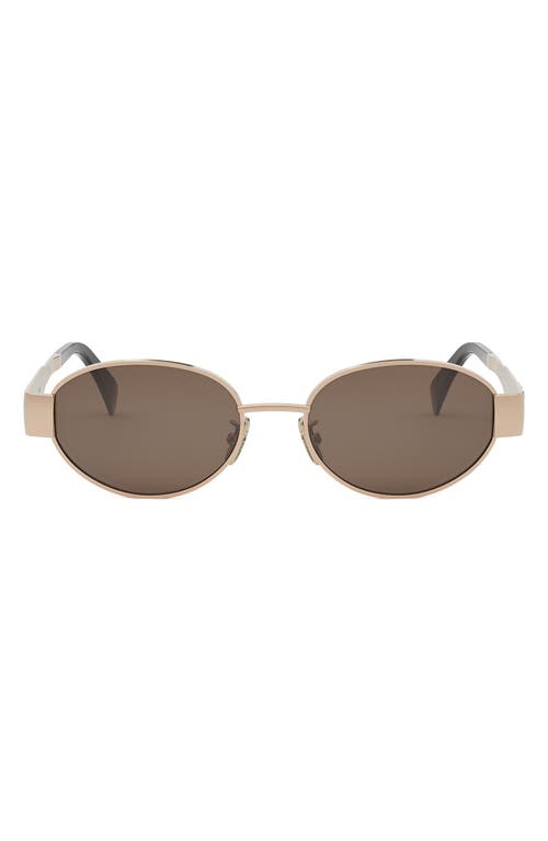 Celine Cl40235u28e - Yellow In Brown
