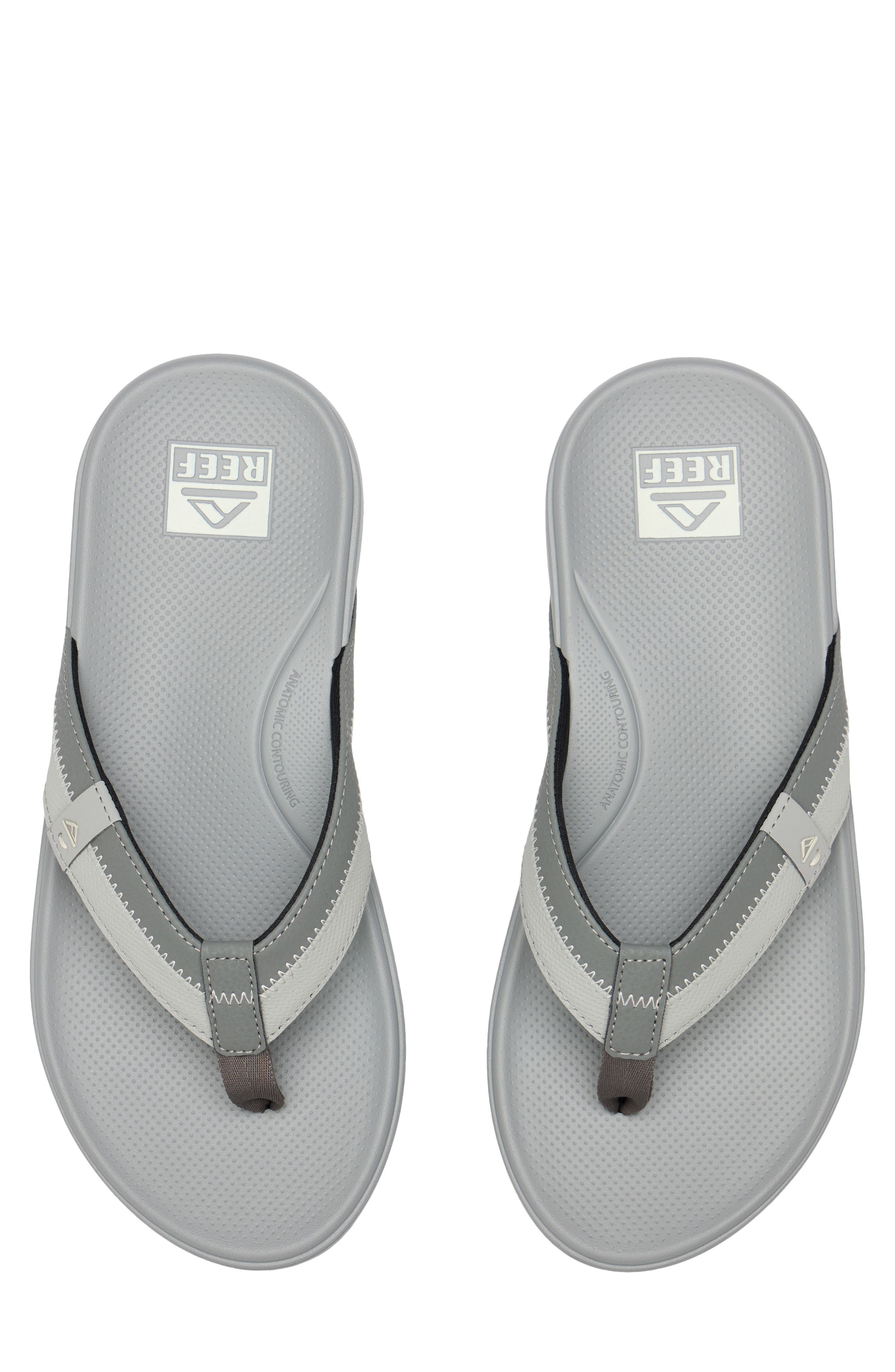 Reef Cushion Phantom 2.0 Flip Flop, Alternate, color, Grey/Grey