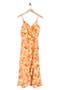 selected Orange Green Rebecca Floral